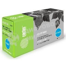 Картридж лазерный Cactus CS-CF360X черный (12500 стр.) для HP CLJ M552dn/M553dn/M553N/M553x