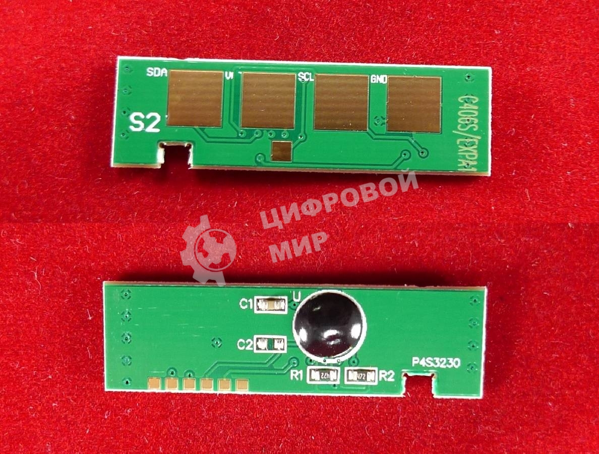 Чип ELP для Samsung CLP-360/362/363/364/365/367/368/CLX-3300/3302/3303/3304/3305 (MLT-406S-C) Cyan 1K (Китай)