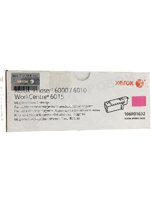 Картридж лазерный Xerox 106R01632 пурпурный для Xerox Ph 6000/6010N/WC 6015 (1000 стр.)(Channels)