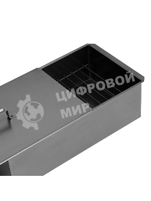 Коптильня Palisad Camping двухъярусная 500x270x175 мм, 0,8 мм, с поддоном, на ножках