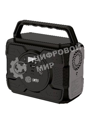 Портативный аккумулятор Cactus CS-PCS172 48000mAh 2.1A 2xUSB черный/серый