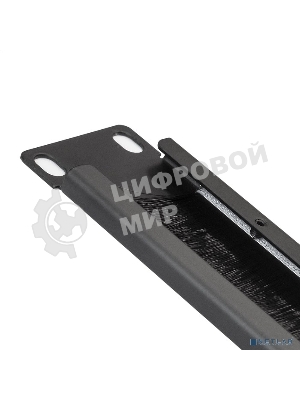 Кабельный органайзер c щеточным вводом ExeGate BP19-1UM (19