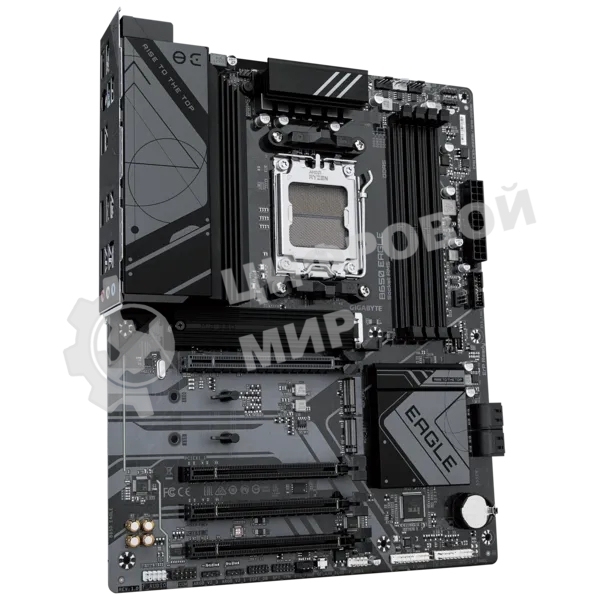 Материнская плата GIGABYTE B650 EAGLE, AM5, AMD B650, 4xDDR5, 4xSATA, 3xM.2, 1xPCI-E 4.0 x16, 1xHDMI, 1xDP, 2xUSB-C 3.2 Gen 1, 2xUSB-A 3.2 Gen 2, 6xUSB-A 2.0, 1x 1Gb LAN, 3x3.5 мм, 7.1, ATX