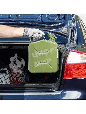 Канистра для топлива, металлическая, 5 литров Россия