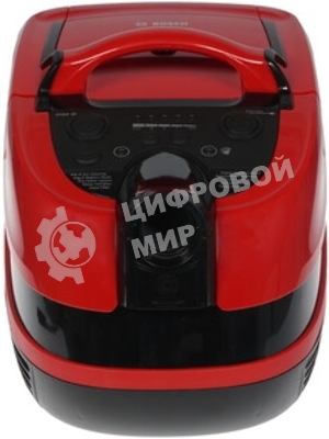 Пылесос Bosch BWD421PET красный, 2100 Вт, уборка влажная/сухая, пылесборник контейнер 5 л