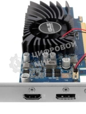 Видеокарта Asus GT1030-2G-BRK nVidia GeForce GT 1030 2048Mb 64bit GDDR5 1228/6008/HDMIx1/DPx1/HDCP PCI-Elow profile Ret