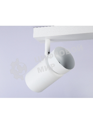 Накладной поворотный спот Ambrella light TA13177/2 WH белый GU10/2 max 12W 295*60*130