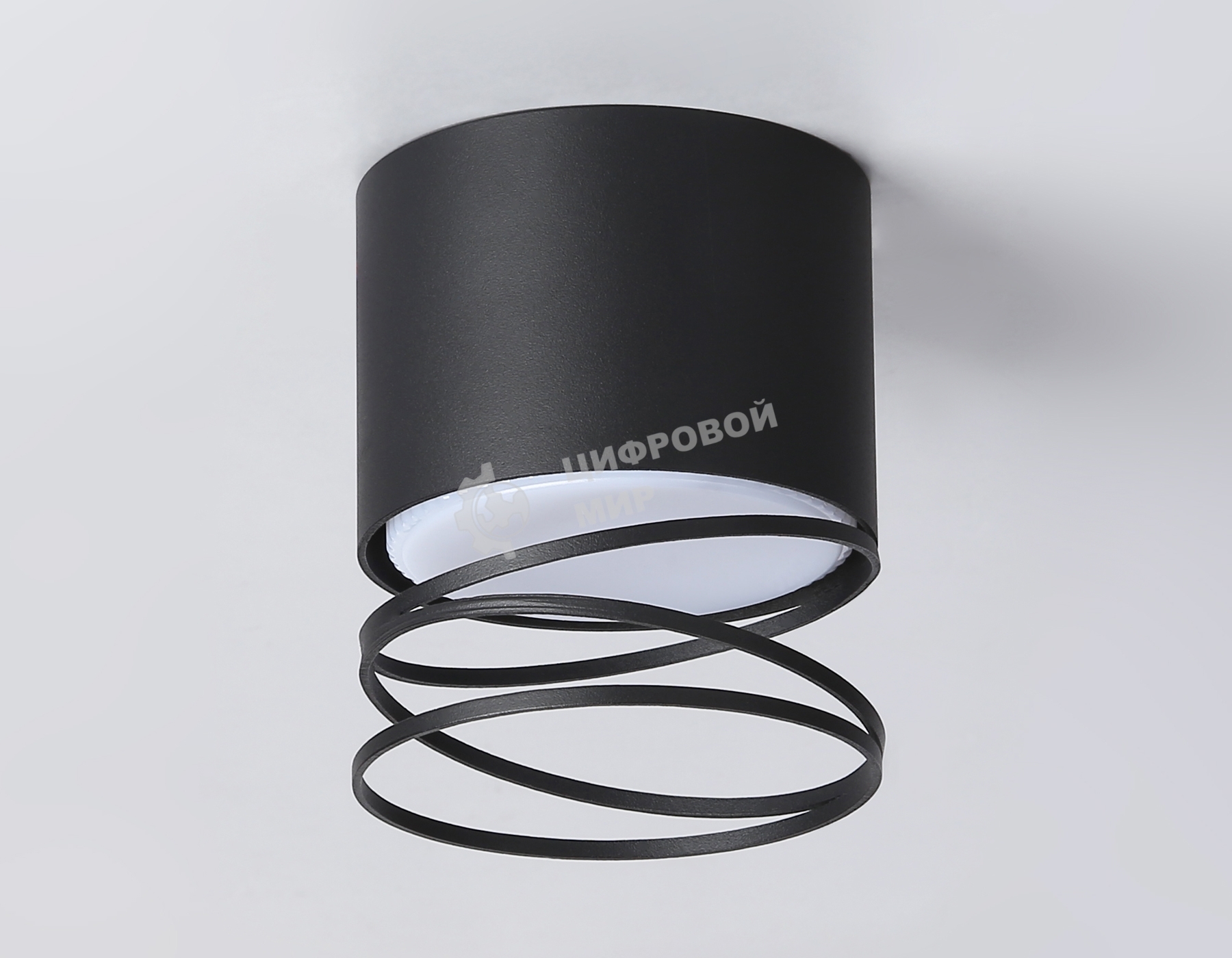 Светильник Ambrella light TN71105 BK черный GX53 max 12W D82*110