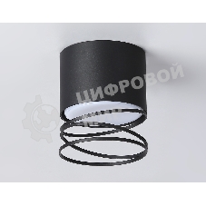 Светильник Ambrella light TN71105 BK черный GX53 max 12W D82*110