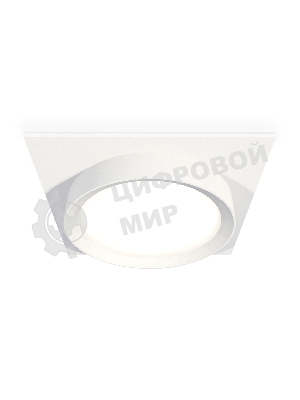 Комплект встраиваемого светильника Ambrella light XC8061001 SWH белый песок GX53 (C8061, N8112)
