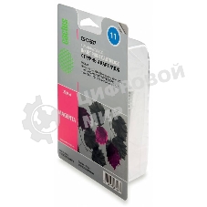 Картридж струйный Cactus CS-C4837 пурпурный (29 мл) для №11 HP 2000/2500/1000/1100/1200