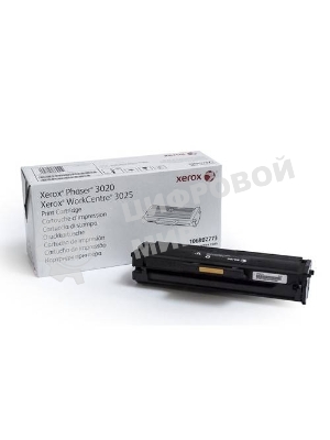 Картридж лазерный Xerox 106R02773 черный для Xerox Phaser 3020/WC 3025 (1500 стр)(Channels)