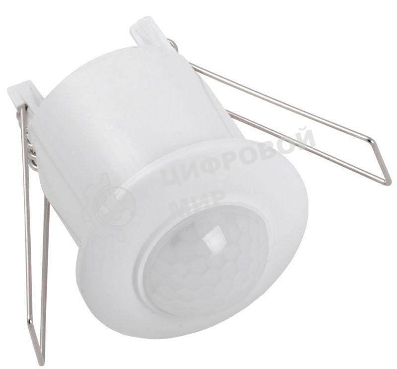 Датчик движения IEK LDD11-301-800-001 ДД 301 белый, 800Вт, 360 гр.,6М,IP20,IEK