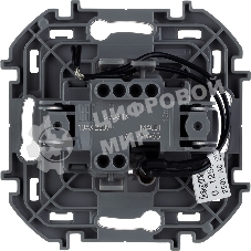 Выключатель 1-клавишный с подсветкой/индикацией 10AX 250 В белый
