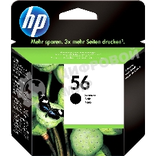 Картридж струйный HP №56 C6656AE черный для HP PCS 2100/DJ 5550/450/PS 7150/7350/7550 (520 стр.)