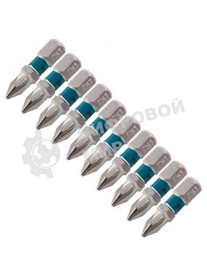 Набор бит Gross PH1х25, сталь S2, 10 шт.