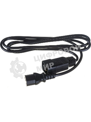 Шнур питания Lanmaster С13-C20, 3х0.75, 220В, 10А, черный, 2 метра