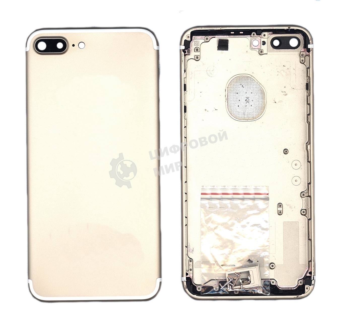 Задняя крышка для iPhone 7 Plus (5.5) золотой