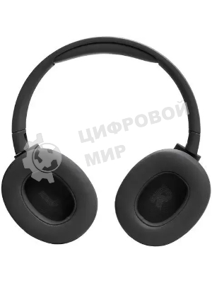 Беспроводные/проводные наушники JBL Tune 720BT черный, полноразмерные, Bluetooth + проводной, быстрая зарядка