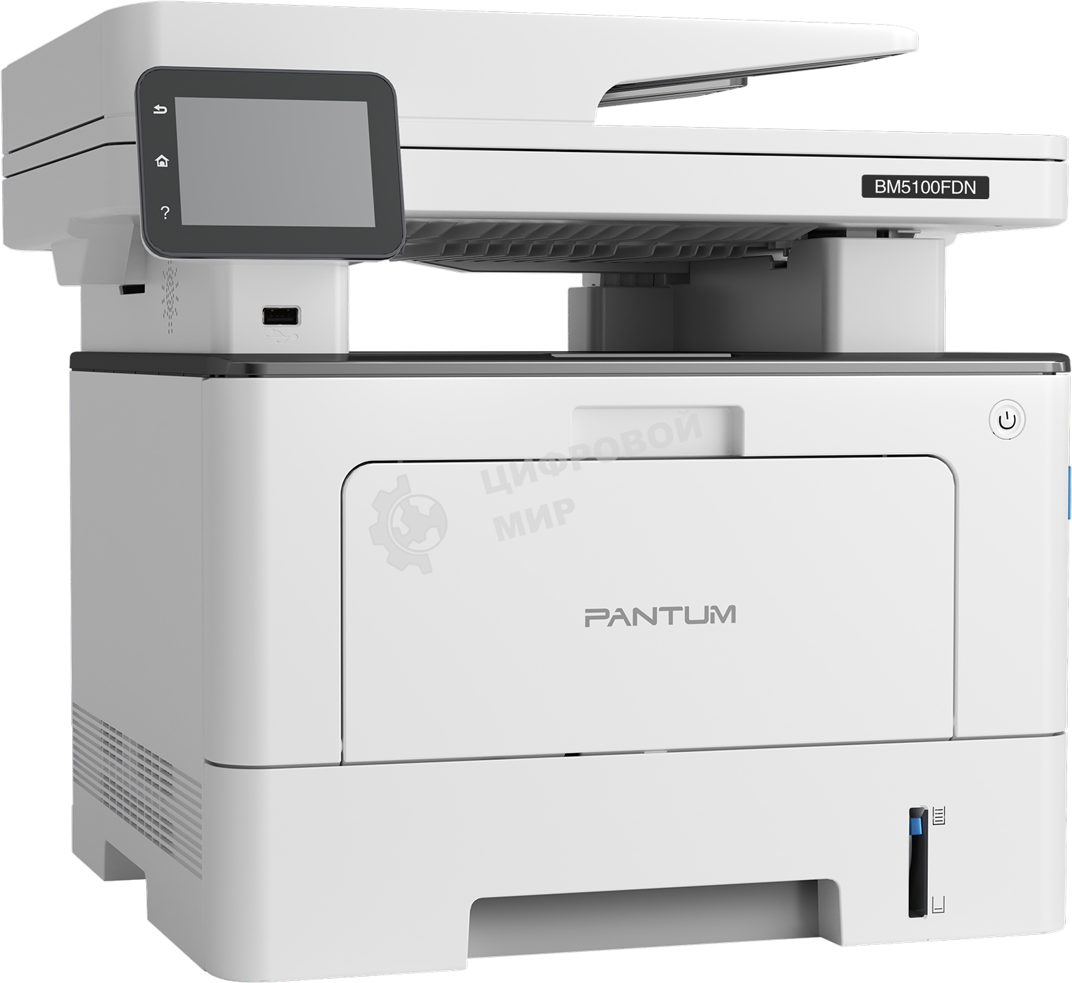 МФУ лазерное Pantum BM5100FDN, A4, ч/б, печ. до 40 стр/мин., скан. до 24 стр/мин., 1200x1200dpi, USB, RJ-45