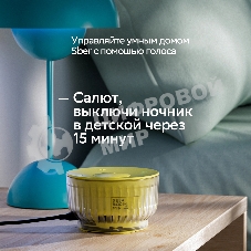 Умная колонка Sber Boom Mini 2 SBDV-00250Y Салют желтый 5W Mono BT/Wi-Fi