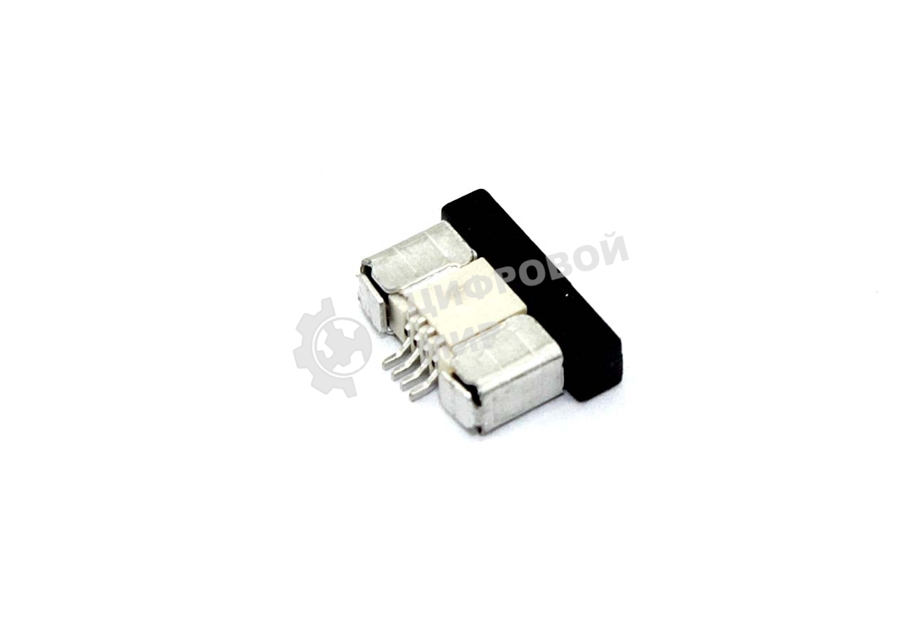 Разъем FPC Half Coverage Bottom Contact 0.5K-BX-4PWB 4 pin высота 2мм шаг 0,5мм