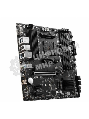 Материнская плата MSI B550M PRO-VDH, AM4, AMD B550, 4xDDR4, 4xSATA, 2xM.2, 1xPCI-E 4.0 x16, 2xPCI-E x1, 1xDP, 1xHDMI, 1xVGA, 1x 1Gb LAN, 2xUSB 2.0, 4xUSB 3.2 Gen 1, 3x3.5 мм, 7.1, Micro-ATX