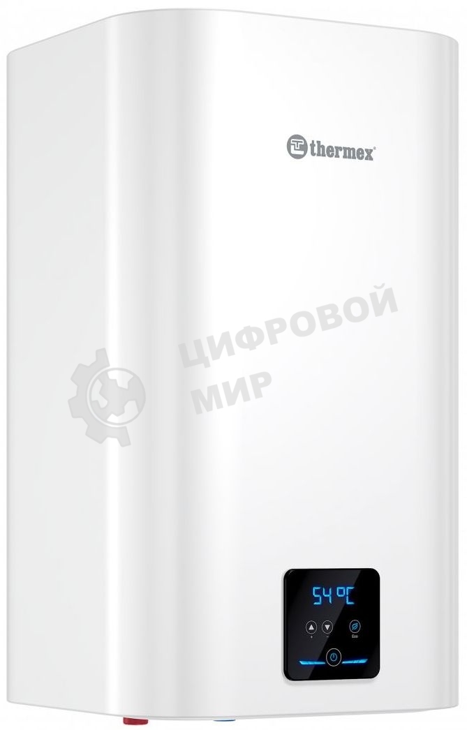 Водонагреватель Thermex Smart 50 V, накопительный, 2кВт, 50л, белый [эдэб00862]