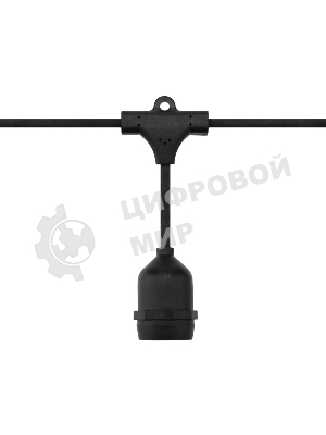 Шина в виде ленты Neon-night Belt-Light 2 жилы, шаг 40 см подвесные патроны E27 влагостойкая IP65