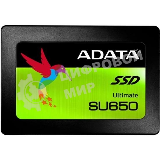 Накопитель SSD ADATA SU650, 480Gb, SATA III, 2.5
