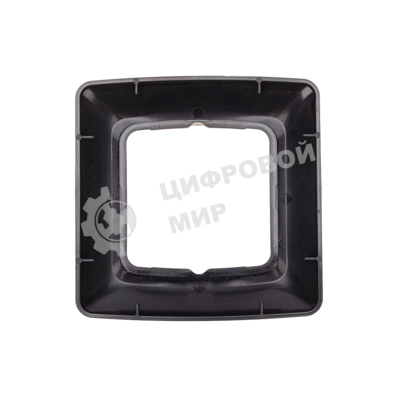 Рамка Kranz 1-я DEA горизонтальная черный металлик