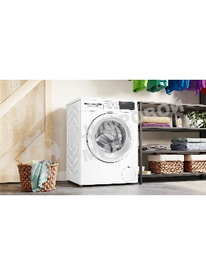 Стирально-сушильная машина Bosch WNA144VLSN белый, загр.фронтальная, макс.: 9 кг, 1400 об/мин, класс: Е