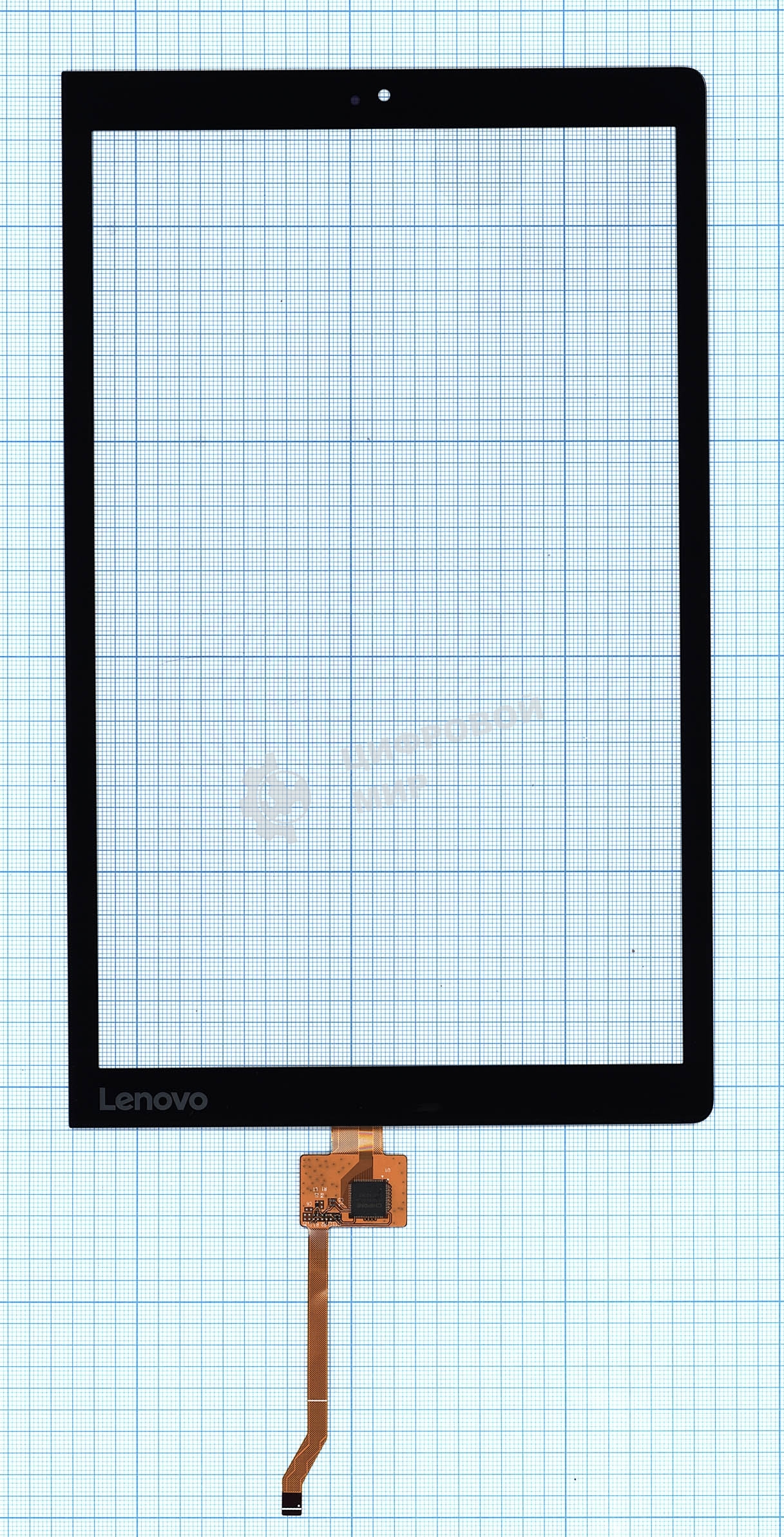 Сенсорное стекло (тачскрин) для Lenovo Yoga Tab 3 Pro (2016) YT3–X90, черное