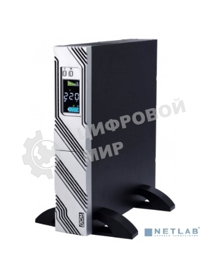 Источник бесперебойного питания Powercom Smart King RT SRT-3000A LCD 2700Вт 3000ВА черный