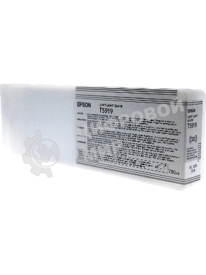 Картридж струйный Epson T5919 (C13T591900) светло-серый (700 мл.) для I/C SP-11880