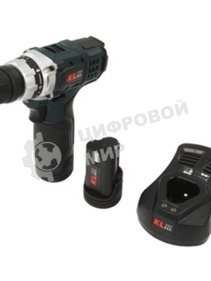 Дрель-шуруповерт Klpro KLNM1020, 10,8 В, 2 Ач, 30 Нм, бесщеточный