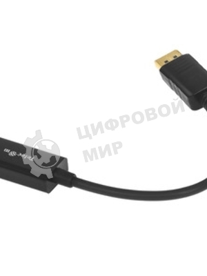 Кабель-переходник DP --> HDMI-F 0.2m, Telecom (TA553)