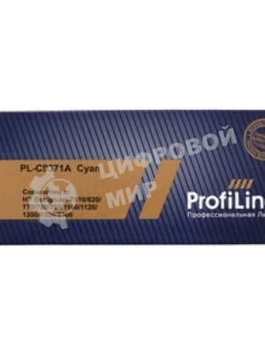 Картридж струйный ProfiLine PL-C9371A (№72) для HP DesignJet T1120ps/T1200/T2300/T1100 MFP Cyan