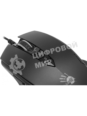Мышь проводная A4Tech Bloody V8M Max черный, 12000 dpi, USB, кнопки - 10