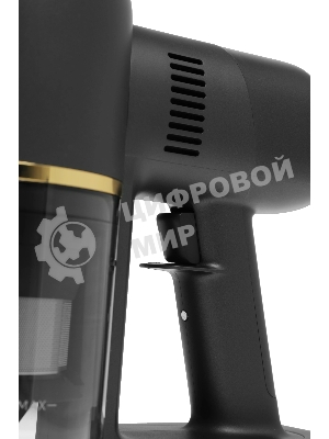 Пылесос вертикальный Dreame R10 Pro Aqua черный, питание от аккумулятора, 150 Вт, уборка сухая/влажная, пылесборник 0.6 л