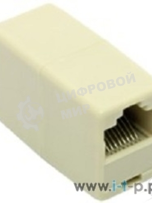 Монтажное оборудование 5bites Адаптер проходной LY-US022 RJ-45 8P8C -> 8P8C