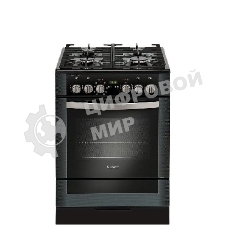 Плита комбинированная Gefest 6502-03 0044 черный, конфорок 4 газовых, духовка 55 л, 60 см x 85 см x 60 см