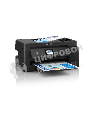 МФУ струйное Epson L14150, (C11CH96404/C11CH96505/C11CH96403/C11CH96502/C11CH96507), A3, цветной, печ. 38 стр/мин (ч/б) 24 стр/мин (цв.), 1200 x 4800 dpi (печать) 1200x2400dpi (скан.), USB, RJ-45, Wi-Fi