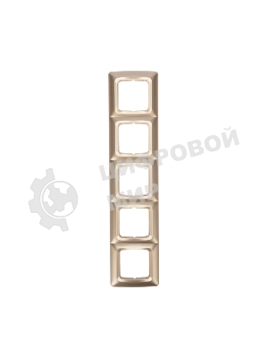 Рамка Kranz 5-я DEA горизонтальная Золотой металлик (1/10/90)