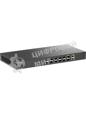Коммутатор D-Link DXS-1210-12SC/B1A, 10×10 Гбит/с SFP+ + 2×10 Гбит/с Combo, управляемый