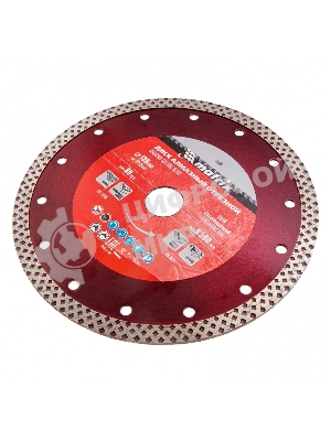 Диск алмазный отрезной Matrix сплошной, 180 х 22,2 мм, сухое/мокрое резание