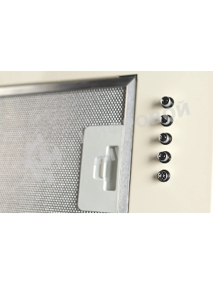 Вытяжка встраиваемая Monsher Angers 60 Beige бежевый, 54 см, 800 куб. м/ч, 45 дБ