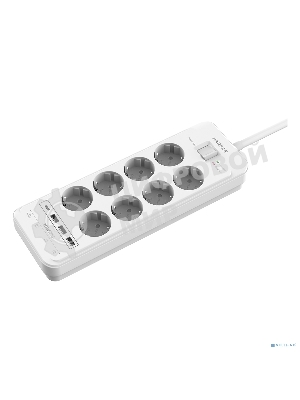 Удлинитель с USB зарядкой Harper UCH-650 White PD3.0