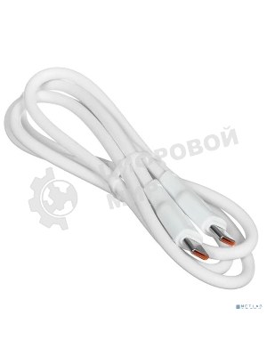 Кабель USB2.0 Hoco Type-C/Type-C, 5А, 240Вт, X93, 1м, белый, коробка