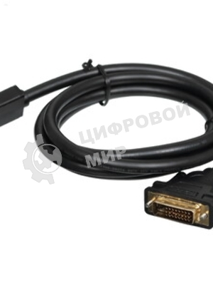 Кабель ExeGate EX284906RUS HDMI-DVI ExeGate EX-CC-HDMIM-DVIM-2.0 (19M/25M, dual link, 2м, 2 фильтра, позолоченные контакты)